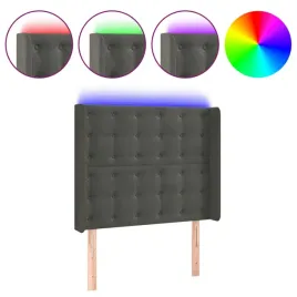 zaglowek-led-aksamitny-103x16x118-128-cm-ciemnoszary