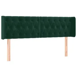 zaglowek-uszak-aksamit-ciemnozielony-163x16x78-88-cm