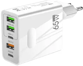 65w-szybka-ladowarka-sieciowa-2x-usb-c-powerdelivery-3x-usb-a-qc-3-0-biala