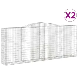 kosz-gabionowy-dekoracyjny-400x50x160-180cm-srebrny