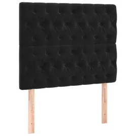 zaglowek-lozka-aksamitny-czarny-90x7x118-cm-2-szt