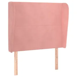 zaglowek-uszak-aksamit-rozowy-103x23x118-128-cm