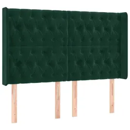 zaglowek-uszak-aksamit-ciemnozielony-163x16x118-cm