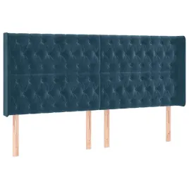 zaglowek-uszak-aksamit-ciemnoniebieski-203x16x118-128-cm