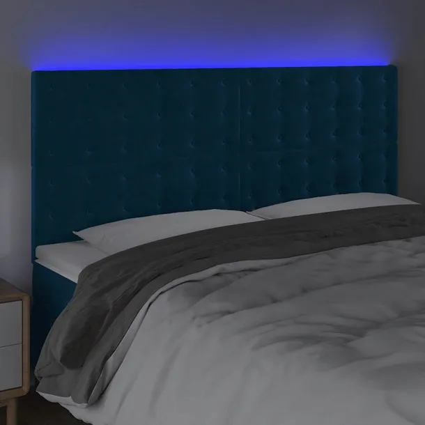 led-zaglowek-200x118-cm-ciemnoniebieski