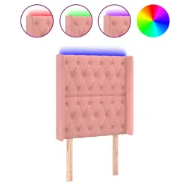 wezglowie-led-aksamit-rozowe-83x16x118-cm