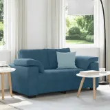 sofa-dwuosobowa-niebieska-160x77x82-cm-aksamit-stan-nowy