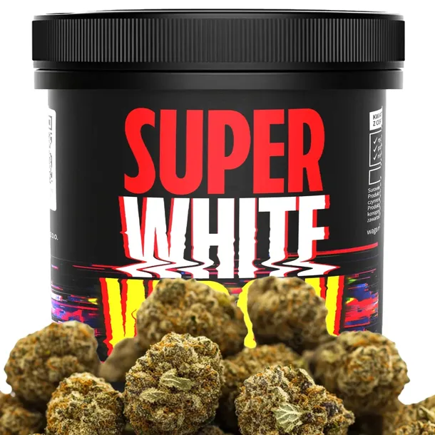 |30 GRAM | SUSZ KONOPNY CBD WHITE WIDOW - DUŻA PACZKA
