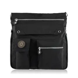 torba-na-ramie-damska-czarna-listonoszka-nylon