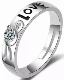 elegancki-srebrny-regulowany-pierscionek-damski-serca-love-nowoczesny
