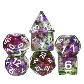 zestaw-7-kosci-fioletowe-zielone-bialy-nadruk-d4-20-k20-rpg-dandd-mtg-bg3