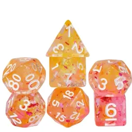 zestaw-7-kosci-pomaranczowe-bialy-nadruk-d4-20-k20-rpg-dandd-mtg-bg3