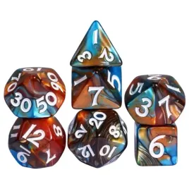 zestaw-7-kosci-niebieski-pomarancz-zloty-bialy-nadruk-d4-20-k20-rpg-dandd-mtg