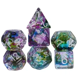 zestaw-7-kosci-fioletowe-zielone-srebrny-nadruk-d4-20-k20-rpg-dandd-mtg-bg3