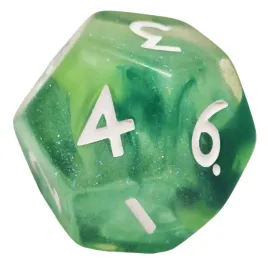 kosc-d12-gry-zielona-biala-mglawica-brokat-dandd-handmade-baldur-s-gate-mtg