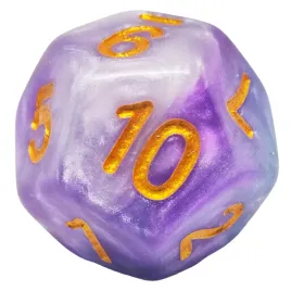 kosc-d12-do-gry-fioletowa-biala-zlota-dandd-handmade-baldur-s-gate-3-mtg