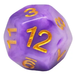 kosc-d12-do-gry-fioletowa-biala-zlota-dandd-handmade-baldur-s-gate-3-mtg