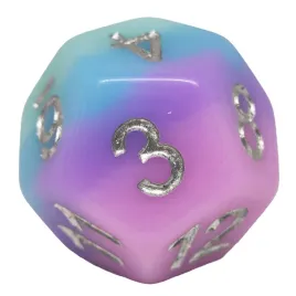 kosc-d12-do-gry-niebieska-fiolet-srebrny-dandd-handmade-baldur-s-gate-mtg