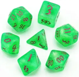 zestaw-7-kosci-blyszczace-zielone-d4-20-k20-rpg-dandd-dangeous-and-dragons-mtg