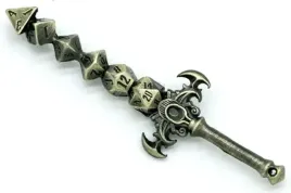 mini-miecz-z-kostek-metalowy-mosiadz-rpg-dandd-mtg-board-game-baldur-s-gate