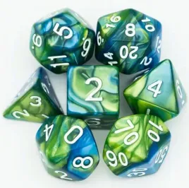 zestaw-7-kosci-niebieskie-zielone-d4-20-k20-rpg-dandd-mtg-baldur-s-gate-bg3