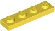 lego-zolty-plate-plytka-1x4-3710-yellow