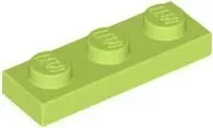 lego-limonkowy-plate-plytka-1x3-3623-lime