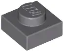 lego-ciemny-szary-plate-plytka-1x1-3024-dbg