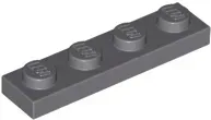 lego-ciemny-szary-plate-plytka-1x4-3710-dbg