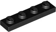 lego-czarny-plate-plytka-1x4-3710-black