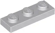 lego-jasny-szary-plate-plytka-1x3-3623-lbg
