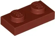 lego-c-czerwony-plate-plytka-1x2-3023-dark-red