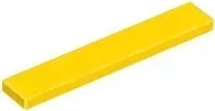 lego-zolty-tile-plytka-gladka-1x6-6636-yellow