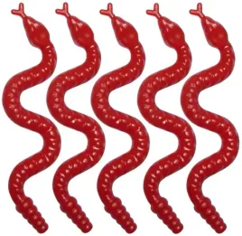 5x-lego-czerwony-waz-zmija-zwierzeta-30115-red