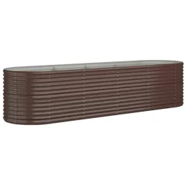 donica-ogrodowa-brazowa-stalowa-296x80x68-cm