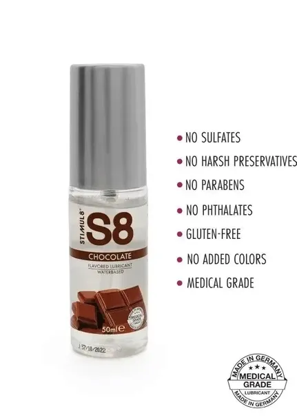 zel-s8-flavored-lube-50ml-czekolada-opakowanie-butelka-z-pompka