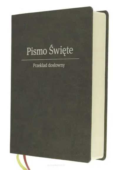 Biblia EIB SNPD Duża PU przekład dosłowny kolor grafit
