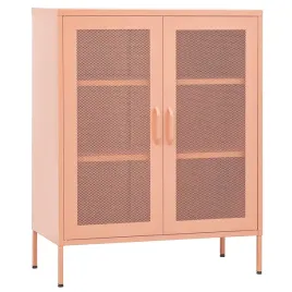 szafka-przechowywania-stalowa-rozowa-80x35x1015-cm