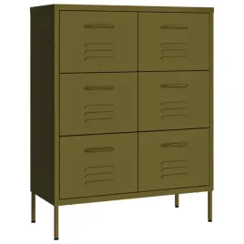 komoda-stalowa-6s-oliwkowa-80x35x1015-cm