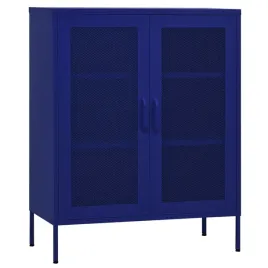 szafka-granatowa-80x35x1015-cm-stalowa-2-drzwiczki-2-polki