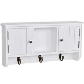 wiszaca-szafka-biala-40x85x20-cm-z-wieszakami-na-klucze