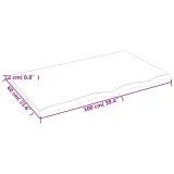 polka-scienna-rustykalna-100x60x2cm-brazowa-stan-nowy