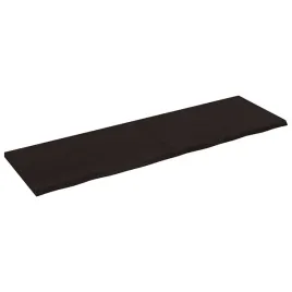 polka-scienna-rustykalna-debowa-200x60x4cm-ciemny-braz