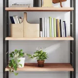 polka-scienna-rustykalna-debowa-80x40-cm-braz-stan-nowy