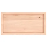 polka-scienna-rustykalna-debowa-80x40-cm-braz-stan-nowy