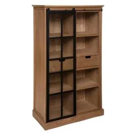 regal-na-ksiazki-z-szyba-industrialny-jodla-150-cm-atmosphera