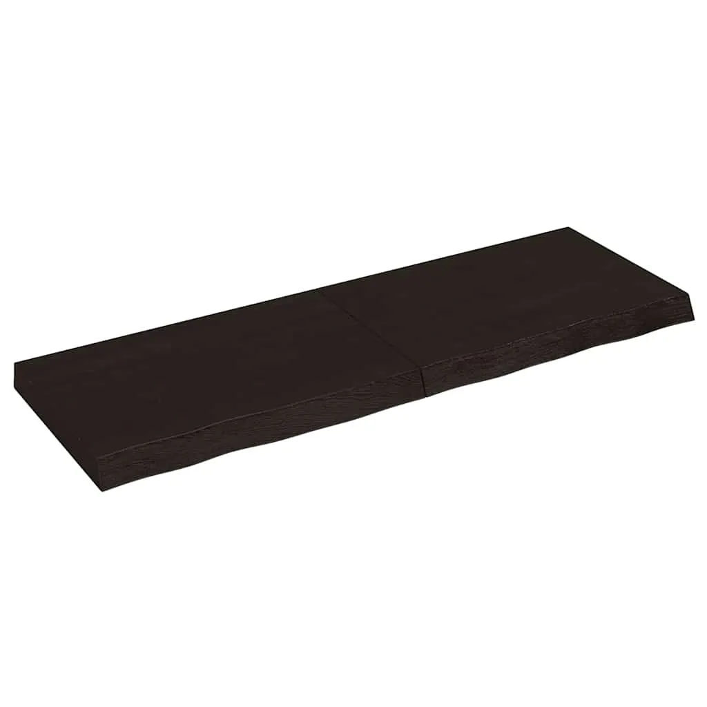 polka-scienna-rustykalna-120x40-cm-ciemny-braz-dab