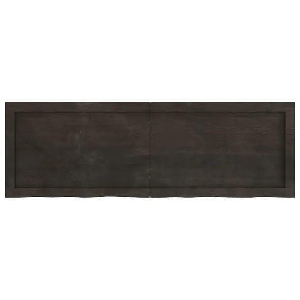 polka-scienna-rustykalna-120x40-cm-ciemny-braz-dab-stan-nowy