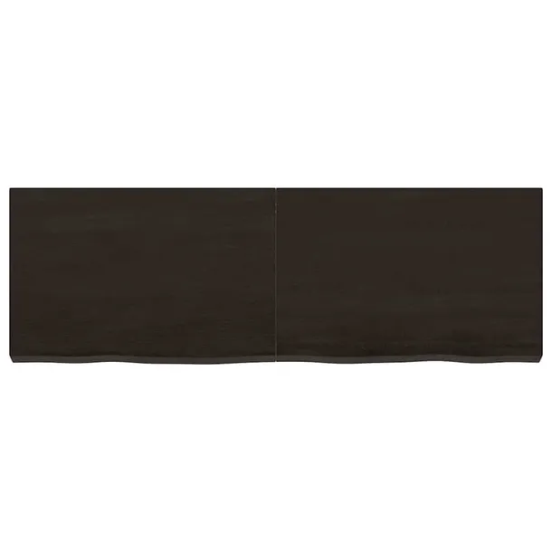 polka-scienna-rustykalna-120x40-cm-ciemny-braz-dab-stan-nowy