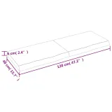 polka-scienna-rustykalna-120x40-cm-ciemny-braz-dab-stan-nowy
